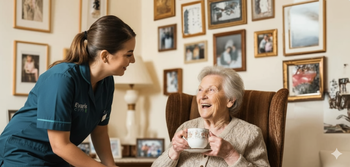 Comfortable home care setting in Stafford